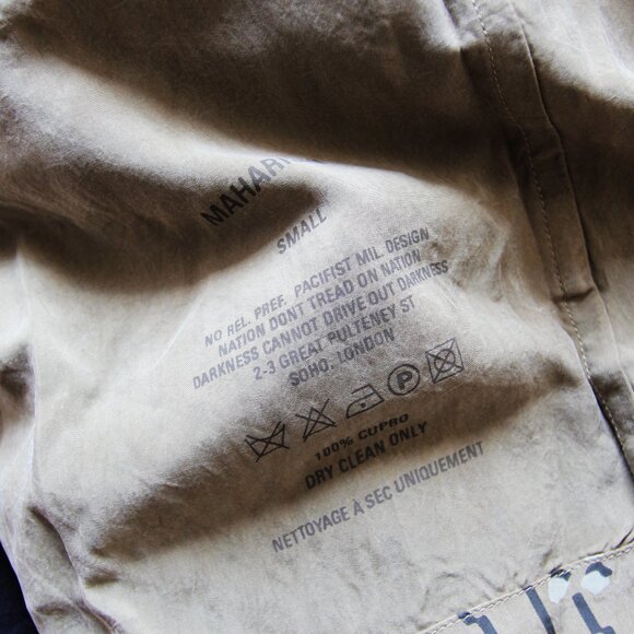 BNWT SS20 MAHARISHI NEO-RAIN CAMO SHIRT S - Picture 9 of 11